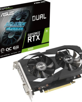 ASUS DUAL GeForce RTX 3050 OC 6 GB-grafikkort