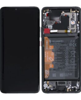 Huawei Mate 20 Pro Original Skärm LCD Display med Batteri - Svart - 02352FRL