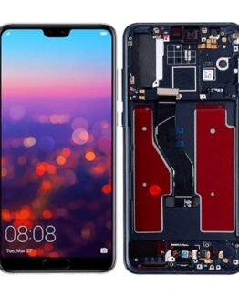 Huawei P20 Pro Original OLED Display Glas - Svart