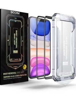 LIVSTIDSGARANTI - BOOM iPhone 11 Härdat Glas Skärmskydd - 2 Pack