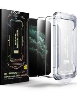 LIVSTIDSGARANTI - BOOM iPhone 11 Pro Max Härdat Glas Skärmskydd - 2 Pack