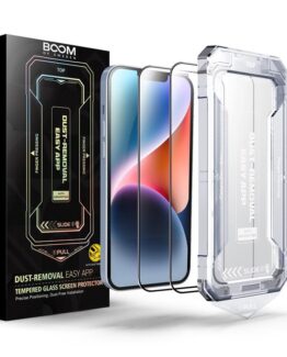 LIVSTIDSGARANTI - BOOM iPhone 13 Härdat Glas Skärmskydd - 2 Pack