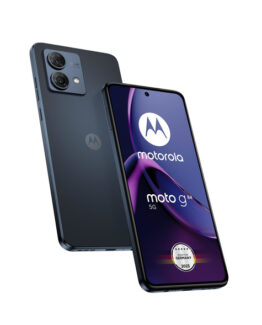 Motorola Moto - Smartphone - dual-SIM / Internminne 256 GB - frontkamera - midnattsblå