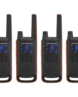 Motorola Talkabout T82 Tovejs radio 16 kanaler 10km taleområde Quad-Pakke