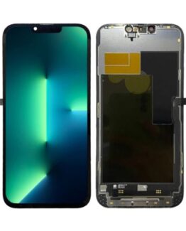 Original iPhone 13 Pro Max OLED Skärm Display Glas - Svart (Tagen från ny iPhone)