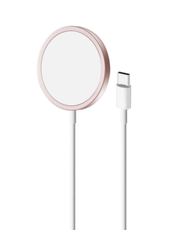 Puro MagSafe Magnetico Trådlös Laddare 1m - Rosa