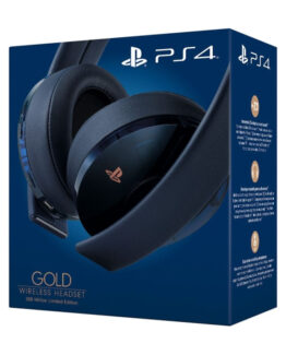 Sony PS4 500 miljoner Limited Edition guldheadset