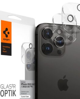 Spigen [2-PACK] iPhone 14 Pro/14 Pro Max Härdat Glas Skärmskydd