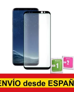 Tempered Glass Protector To SAMSUNG GALAXY S8 PLUS BLACK Full