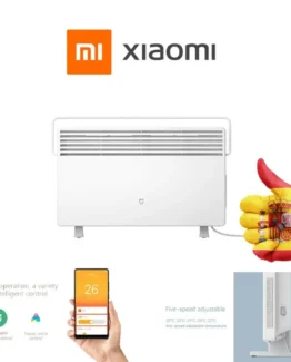 XIAOMI MI SMART electric HEATER SMART SPACE HEATER S - 2200W-IPX4-timer-SENSOR overheat protection