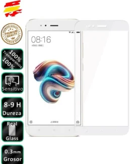 Xiaomi MI A1 and 5X full white 3D tempered glass screen Protector