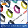 Xiaomi Mi Band 4 Strap Mi Band 3 Strap Silicone Bands Mi Band 4 Bracelet Free Shipping from Spain