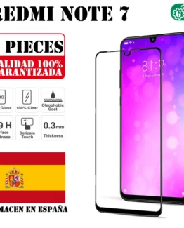 Xiaomi Redmi Note 7 Set 3 Pieces Full Tempered Glass Screen Protector Ultra Thin Scratch Protection