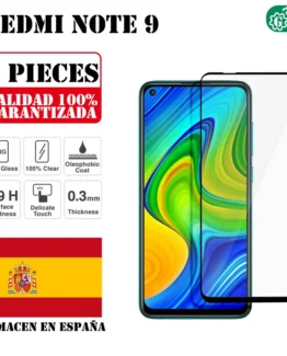 Xiaomi Redmi Note 9 Set 3 Pieces Full Tempered Glass Screen Protector Ultra Thin Scratch Protection