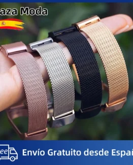 Xiaomi Strap Mi band 5 4 3 Metal Bracelet Xiaomi Mi Band 4 Correa Mi Band 5 Strap Gold Silver Rose Gold Shipping from Spain