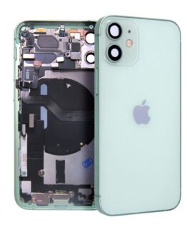 iPhone 12 Mini Komplett Baksida med Ram - Grön