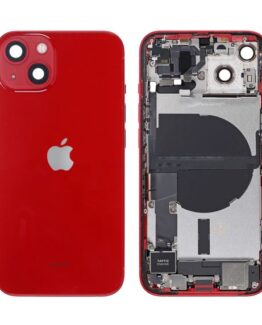 iPhone 13 Baksida Original med Komplett Ram - Röd