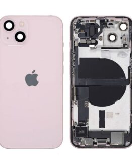 iPhone 13 Baksida Original med Komplett Ram - Rosa