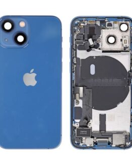 iPhone 13 Mini Original Baksida med Komplett Ram - Blå