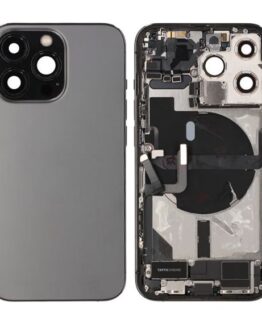 iPhone 13 Pro Baksida med Komplett Ram - Svart