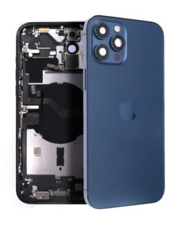 iPhone 13 Pro Original Baksida med Komplett Ram - Blå