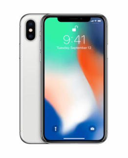 iPhone X 256GB Gott Skick Silver