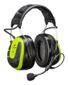 3M Peltor WS Alert X MRX21A4WS6 - Headset - fullstorlek - Bluetooth - trådlös - klargul