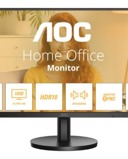 AOC U27B3A 27" 3840 x 2160 4K-skärm HDMI DisplayPort 60Hz