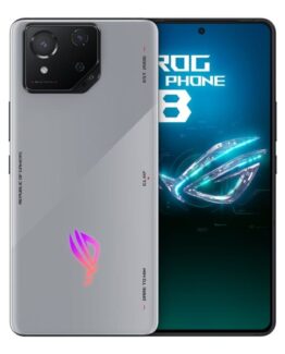 ASUS ROG Phone 8 - 5G pekskärmsmobil - dual-SIM - RAM 12 GB / Internminne 256 GB - flexibel AMOLED - 6.78" - 2448 x 1080 pixlar (165 Hz) - 3 st. bakr