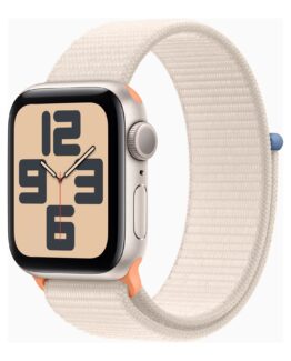 Apple Watch SE (GPS) - 2 generationen - 40 mm - Stjärnljus - MR9W3DH/A