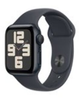 Apple Watch SE (GPS) 40 mm Sort Smart ur