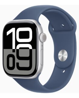 Apple Watch Series 10 (GPS) 46 mm Blå Sølv Smart ur