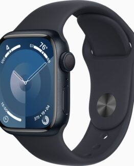 Apple Watch Series 9 (GPS) 41 mm Sort Smart ur