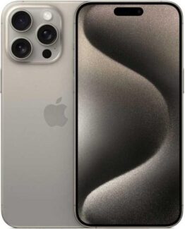 Apple iPhone 15 Pro Max 256GB 5G - Naturligt Titan