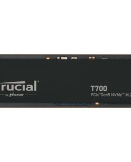 Crucial T700 - SSD - krypterat - 2 TB - inbyggd - M.2 - PCI Express 5.0 (NVMe) - TCG Opal Encryption 2.01