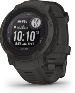 Garmin Armbandsur Instinct 2 Solar Svart