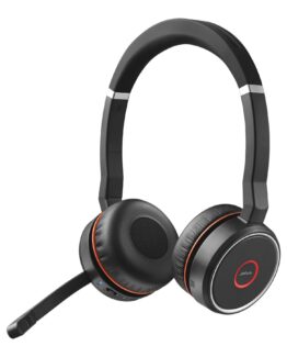 Jabra Evolve 75 SE MS Stereo Trådlöst Headset - Svart