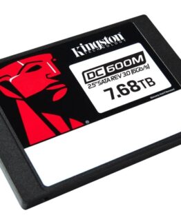 Kingston DC600M - SSD - Mixed Use - 7.68 TB - inbyggd - 2.5" - SATA 6Gb/s