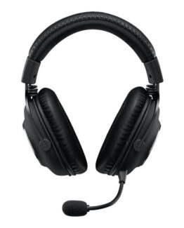 Logitech G Pro X Headset - full storlek - Sladd - 3,5 mm uttag - brusisolerande