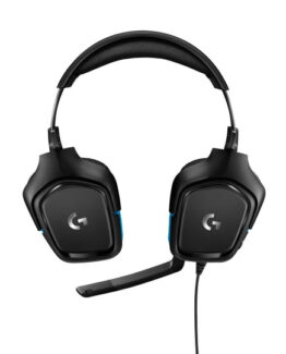 Logitech G432 Gaming Headset Leatherette, Black