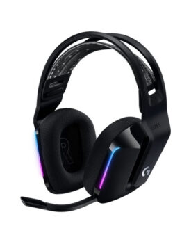 Logitech G733 LIGHTSPEED Wireless RGB Gaming Headset, Black