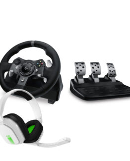 Logitech G920 Driving Force Racing Wheel inklusive Astro A10 Gaming Headset Bundle