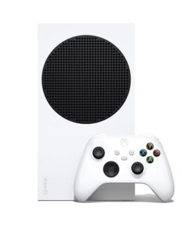 Microsoft® Xbox Series S | Spelkonsol - 1440p @ 60fps / 1080p @ 120fps - 512GB SSD NVme - Wi-Fi / LAN - HDMI® 2.1 - Vit | Inkl. 1 x Xbox trådlös hand