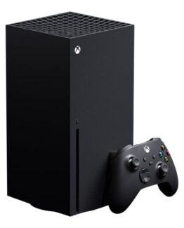 Microsoft® Xbox Series X | Spelkonsol - 4K @ 120 (2160p) / 8K @ 60 (4320p) - 1TB SSD NVme - Wi-Fi / LAN - HDMI® 2.1 - Svart | Inkluderar 1 x Xbox trå