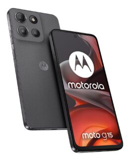 Motorola Moto G15 6.72" 128GB Tyngdekraft-grå