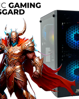 Nordic Gaming Asgard Balder V2 Gaming PC - Ryzen 5 8GB Radeon740M 500GB Utan OS