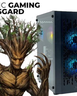 Nordic Gaming Asgard Yggdrasil V2 Gaming PC - Ryzen 5 16GB RX6600 500GB