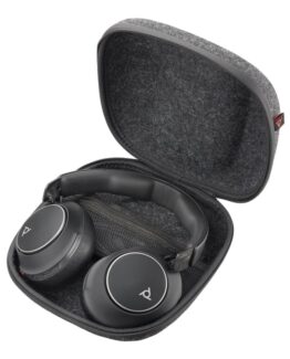 Poly Voyager Surround 80 UC - Voyager Surround 80 series - headset - fullstorlek - Bluetooth - trådlös - aktiv brusradering - USB-C via Bluetooth-ada