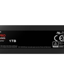 Samsung 990 PRO MZ-V9P1T0GW - SSD - krypterat - 1 TB - inbyggd - M.2 2280 - PCIe 4.0 x4 (NVMe) - 256 bitars AES - TCG Opal Encryption 2.0 - integrera