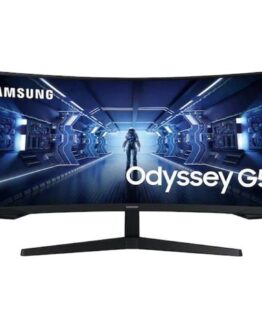 Samsung Odyssey G5 C34G55 34" curved gamingskärm med 165 Hz och VA-panel 3440x1440